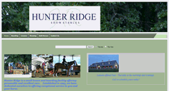 Desktop Screenshot of hunterridge.biz